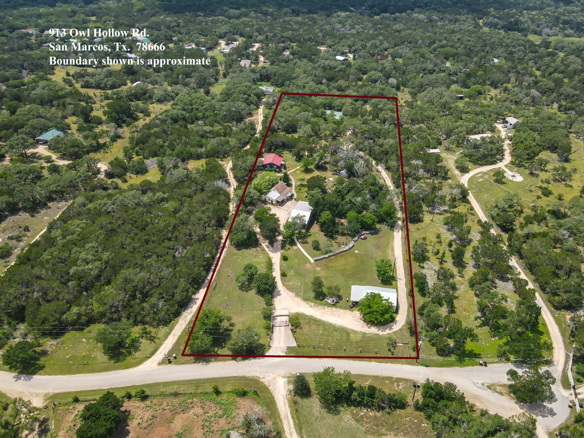 CLUB ALEGRIA - 5 HOMES + WORKSHOP ON 5.18 ACRES