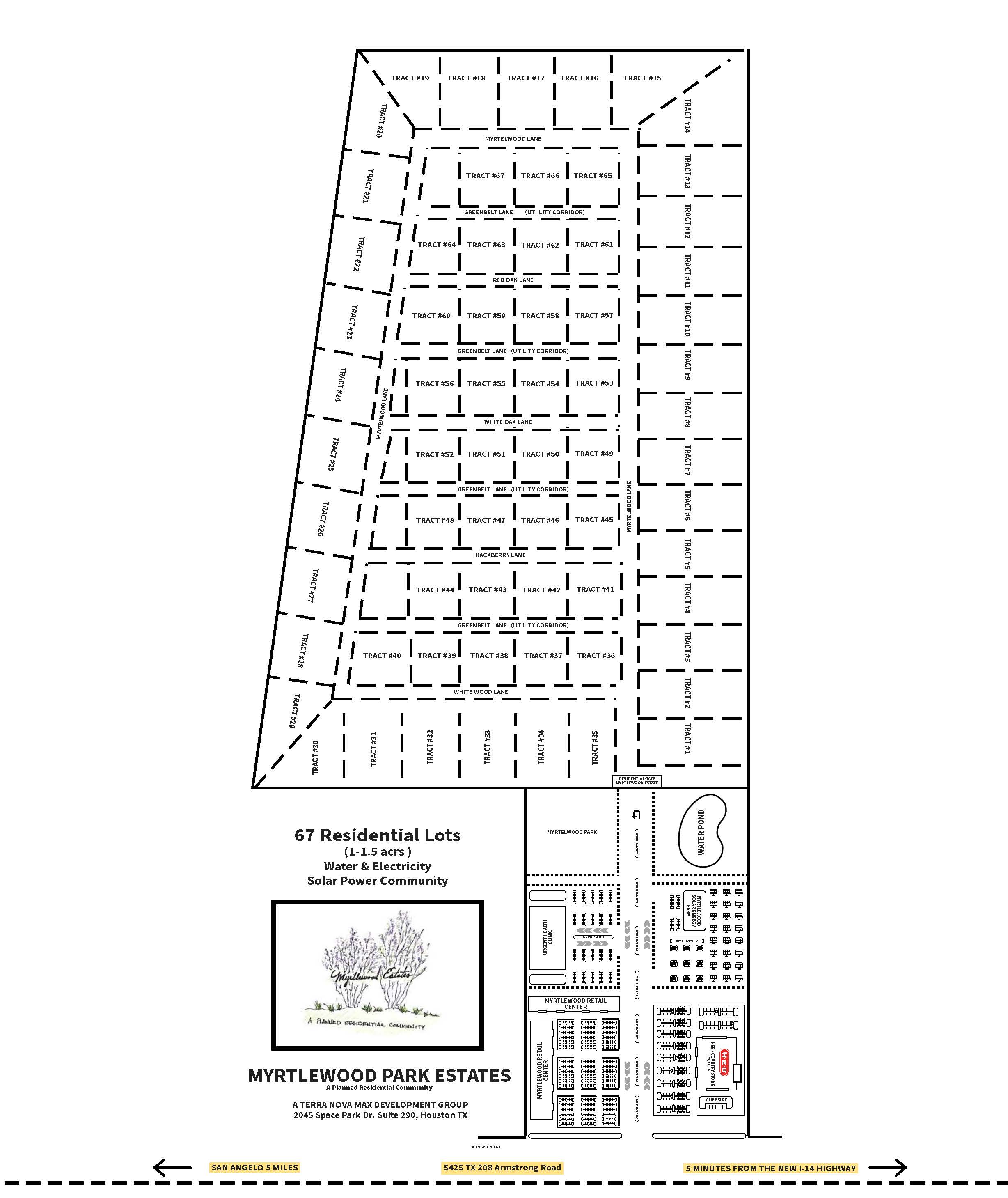 Myrtle Wood Park Development - 5425 Hwy 208 SAN ANGELO, TX 76903