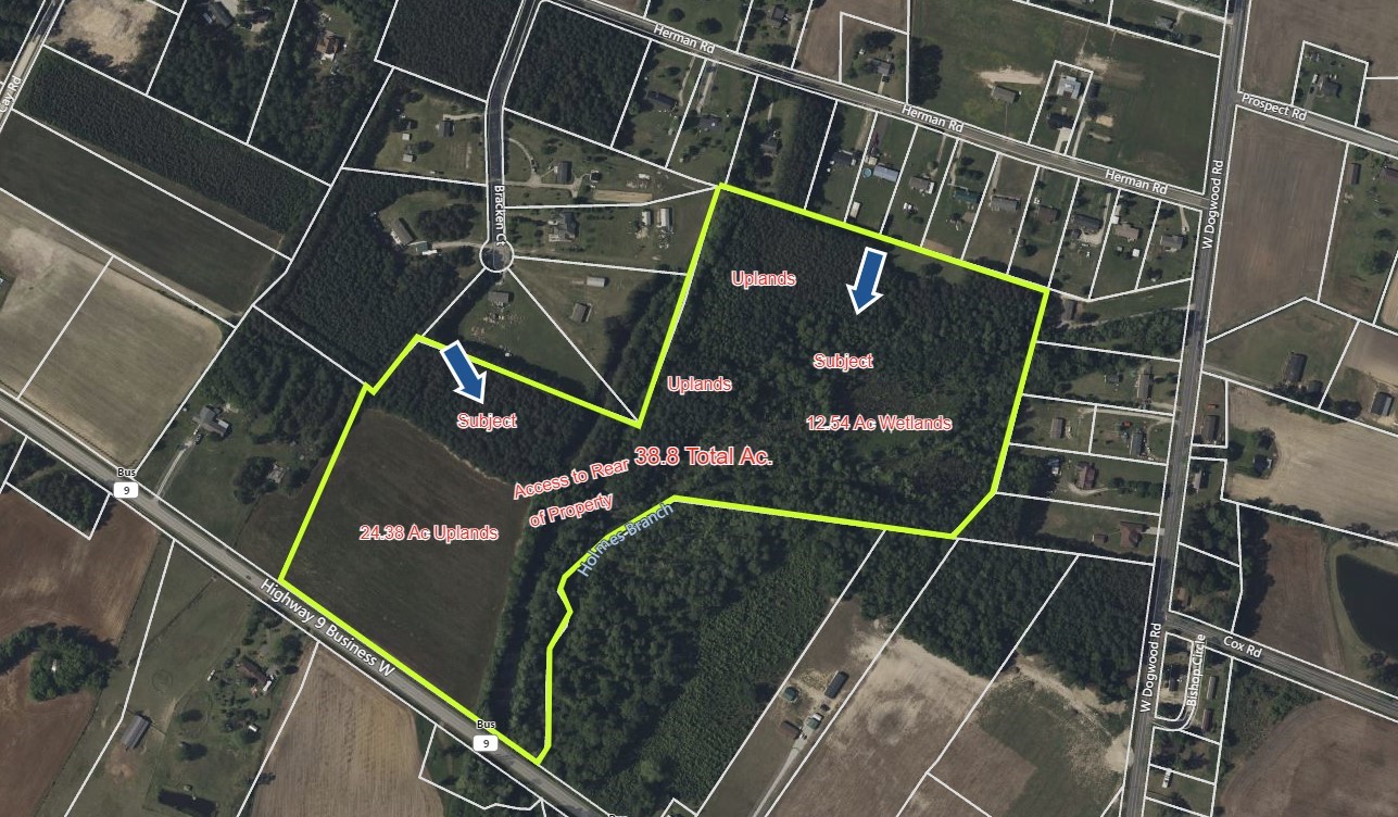 38.8 Acres Highway 9 Business W