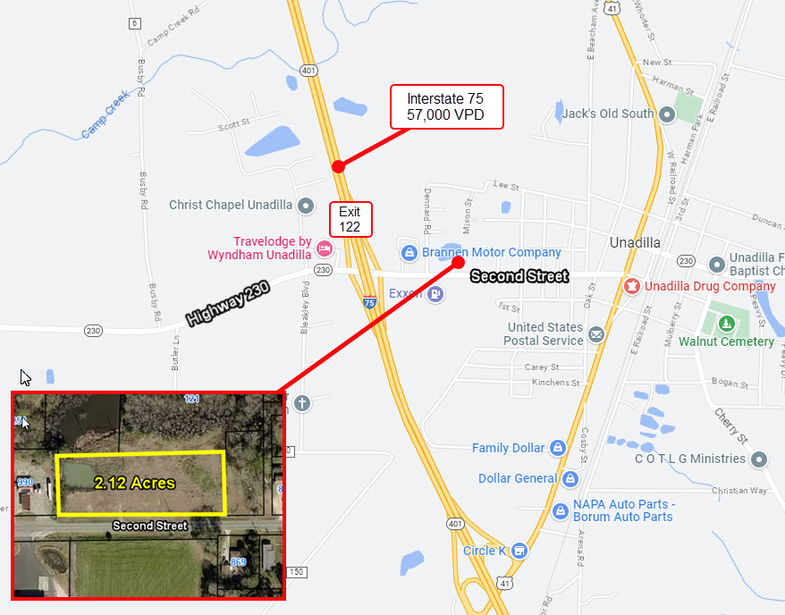 Commercial Acreage For Sale