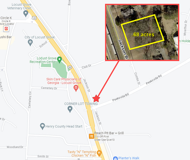 Locust Grove Lot For Sale