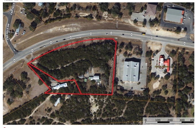 4.99 Commercial Acres in Spring Branch/Bulverde, TX