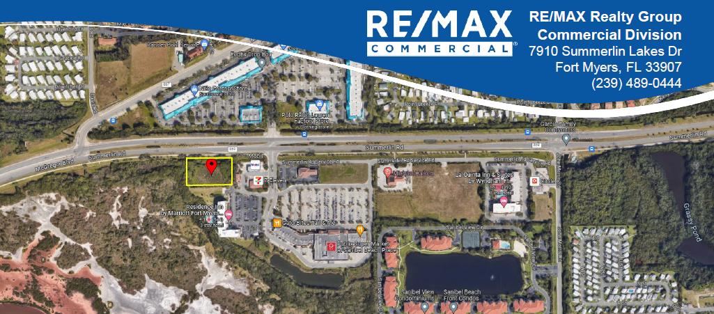 Commercial Land - 1.44 acres, 20421 Summerlin Road, Fort Myers, FL 33908