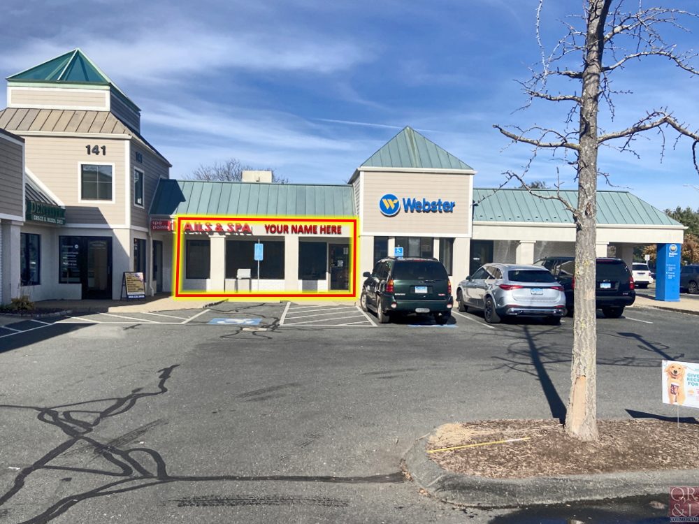 1,855 SF In-Line Retail Space