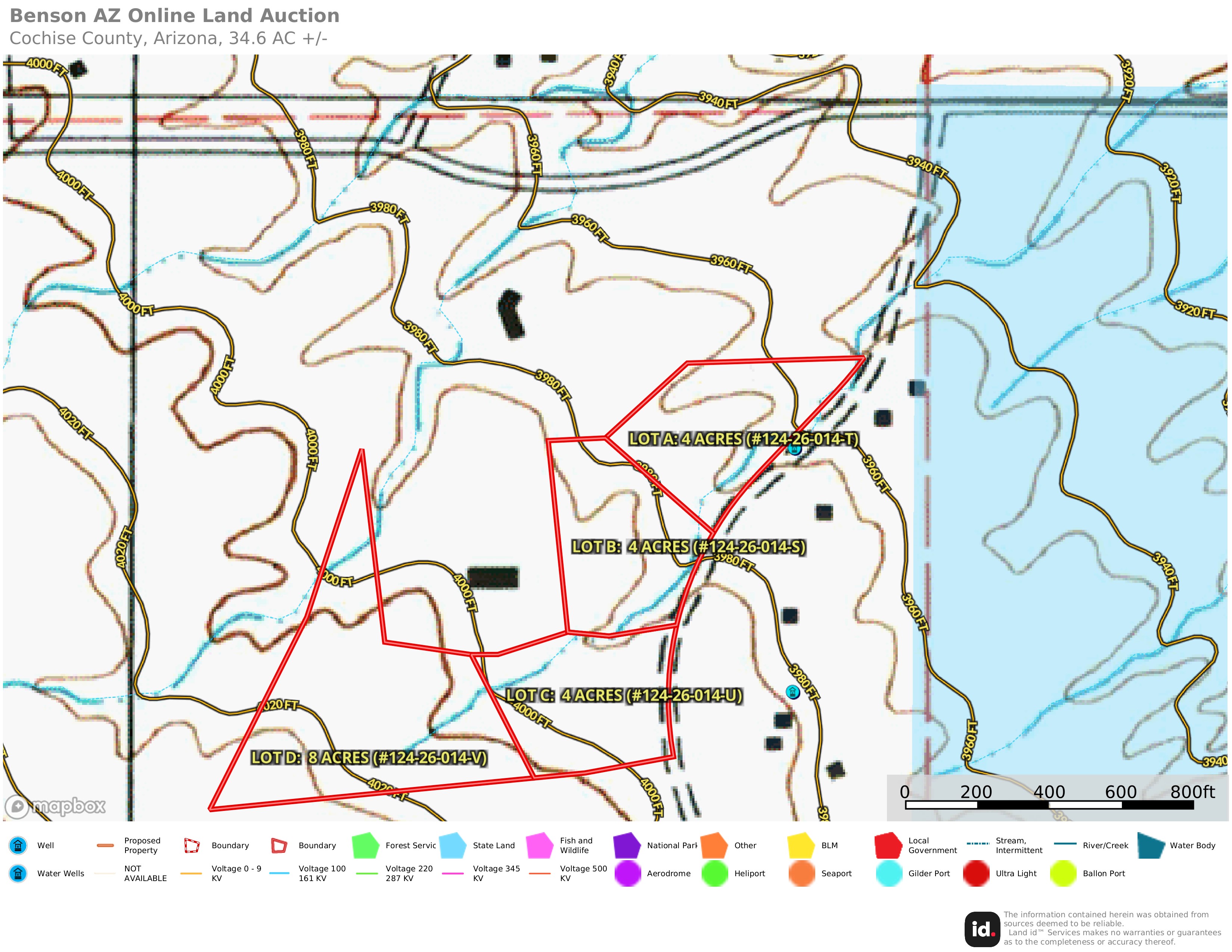 Six AZ Residential Land Parcels for Sale