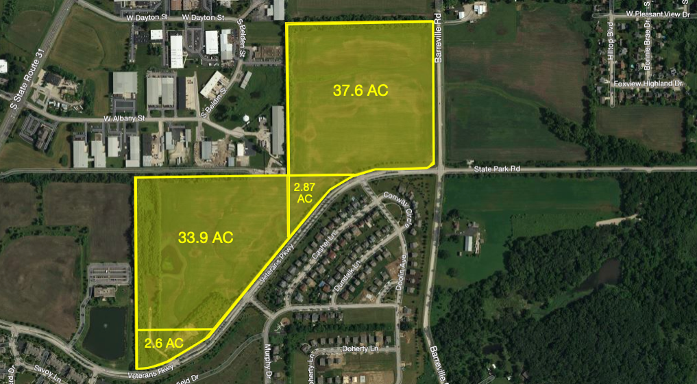 76.97Â± AC on Veterans Parkway and Barreville Road