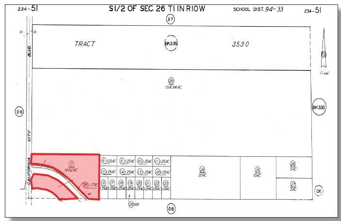 Land -Multi-Family Acreage in CALIF CITY