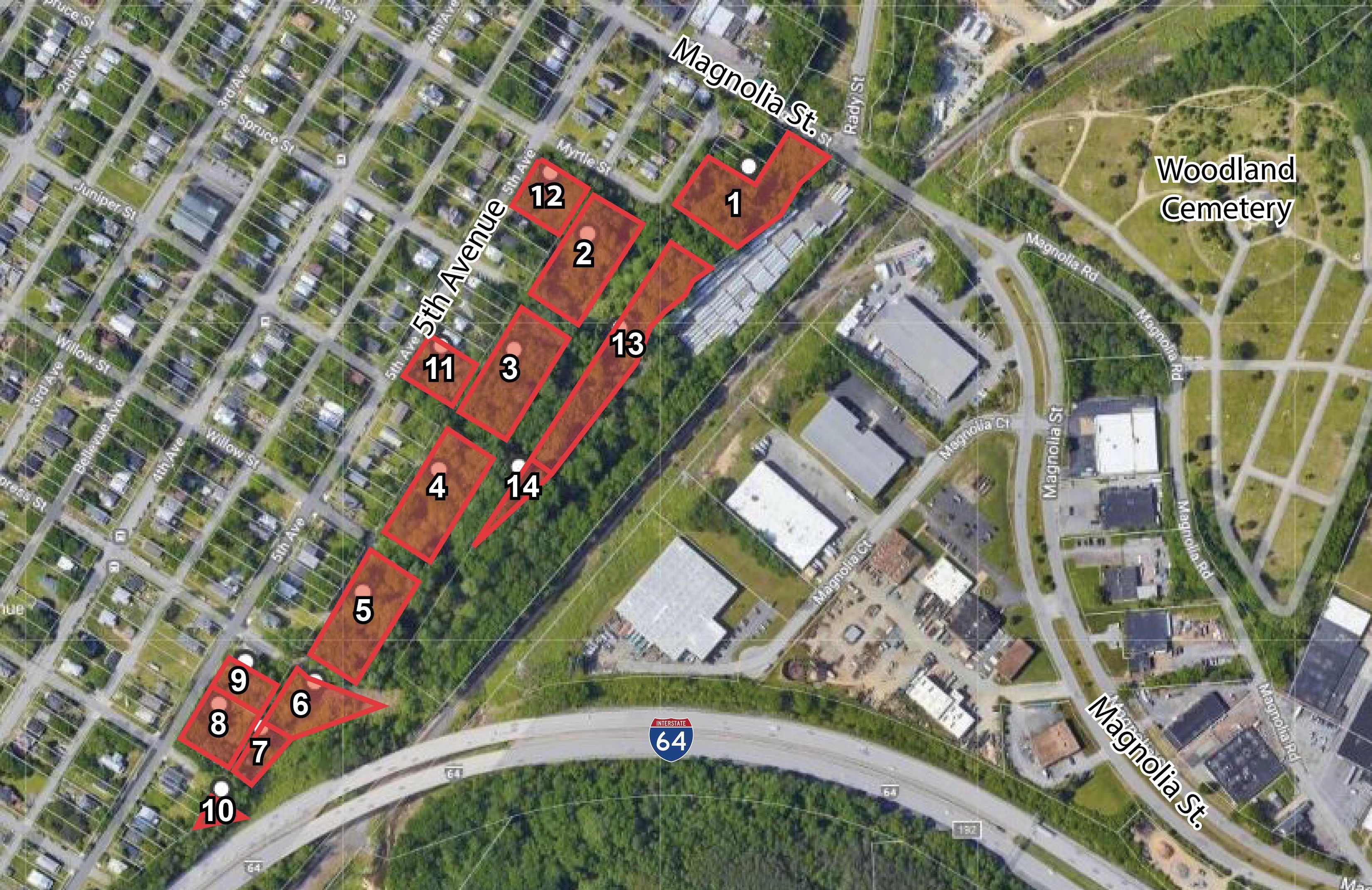 1709 Magnolia Road & 5th/6th Ave. Parcels