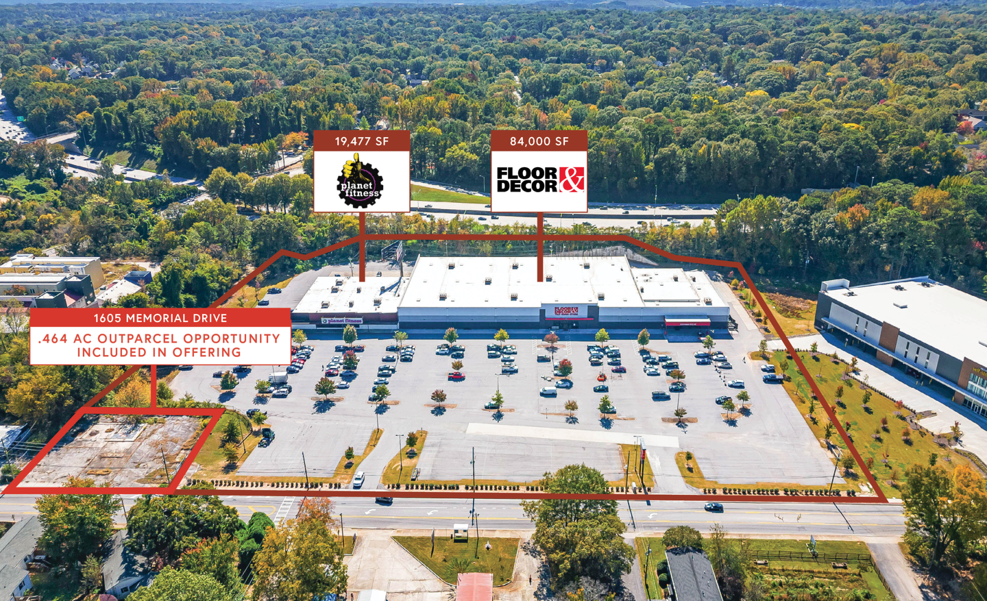 Offers Due Feb 8th! Atlanta NNN Retail 9.8 Year WALT Investment | 1599 Memorial Drive
