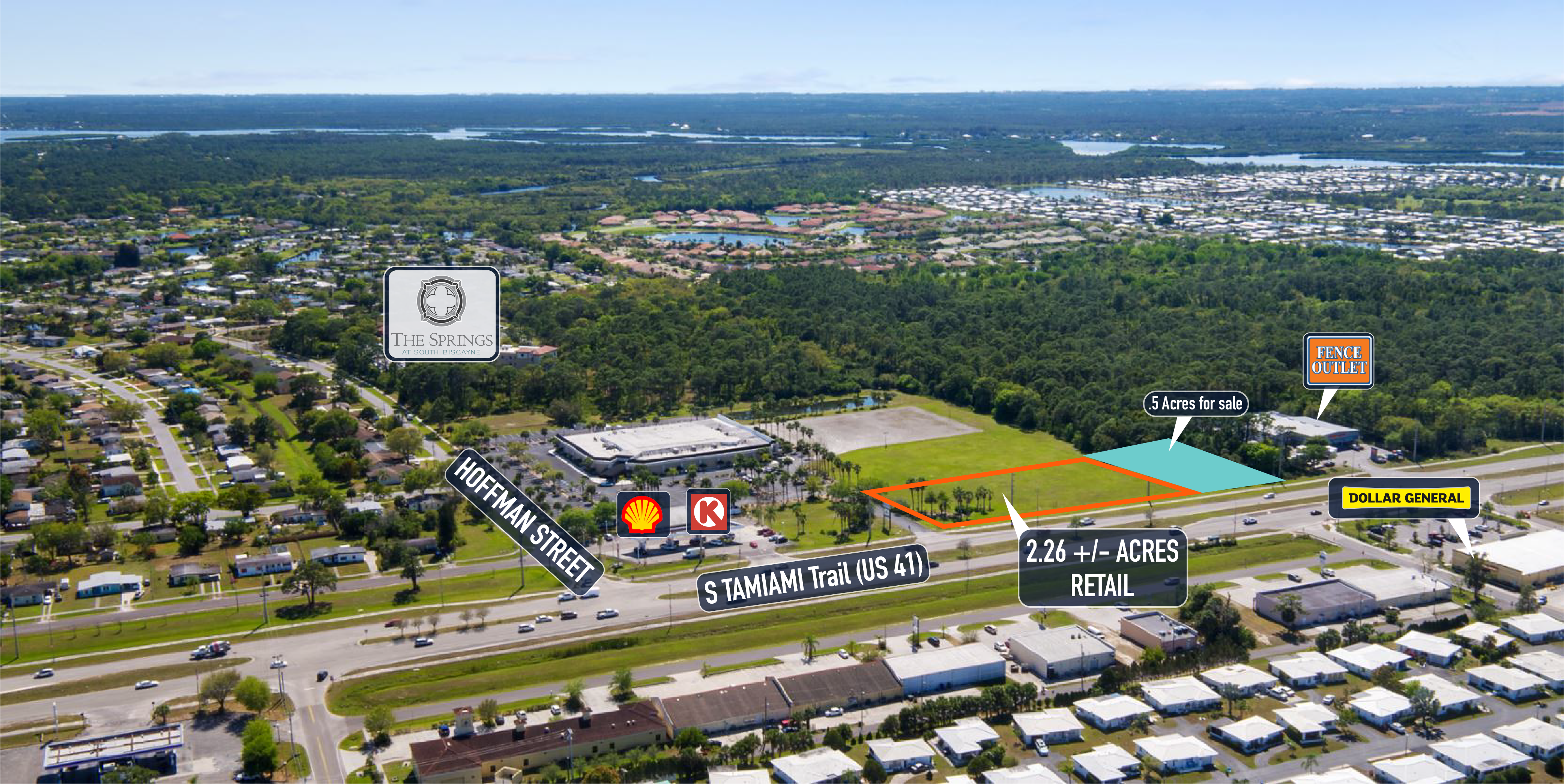 Commercial Retail parcel  in North Port