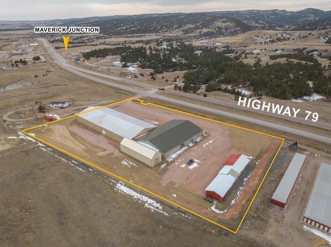 Large warehouse with offices - Hot Springs, SD, 27592 Highway 79, Hot Springs, SD 57747
