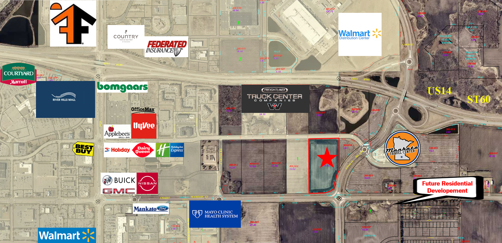 Adams Street Land, TBD Adams Street, Mankato, MN 56001