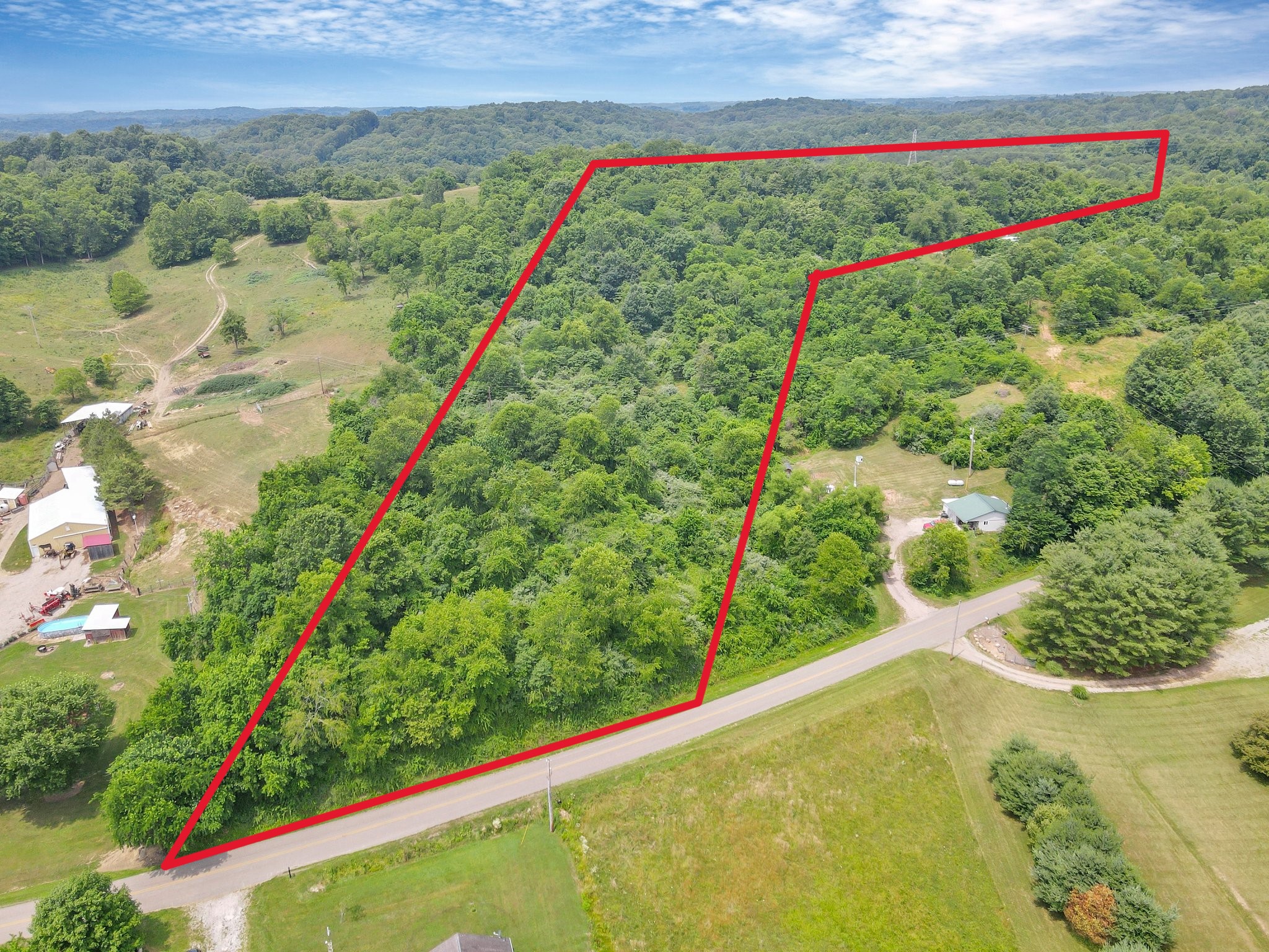 Meigs County 24.1ac Mostly Wooded, Vacant Lot, 0 Carpenter Hill Rd, Rutland, OH 45775, Rutland, OH 45775