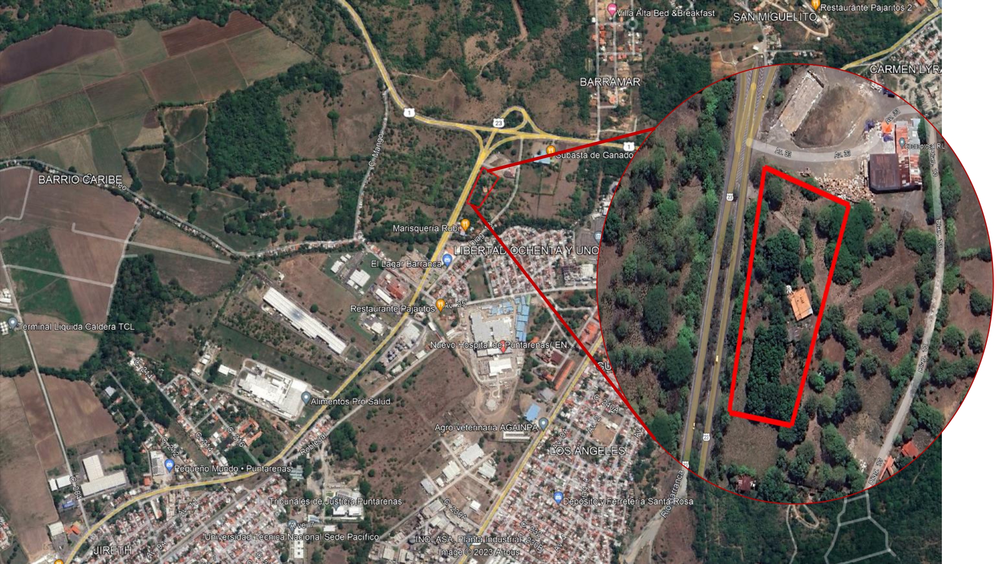 Terreno Comercial Barranca Puntarenas