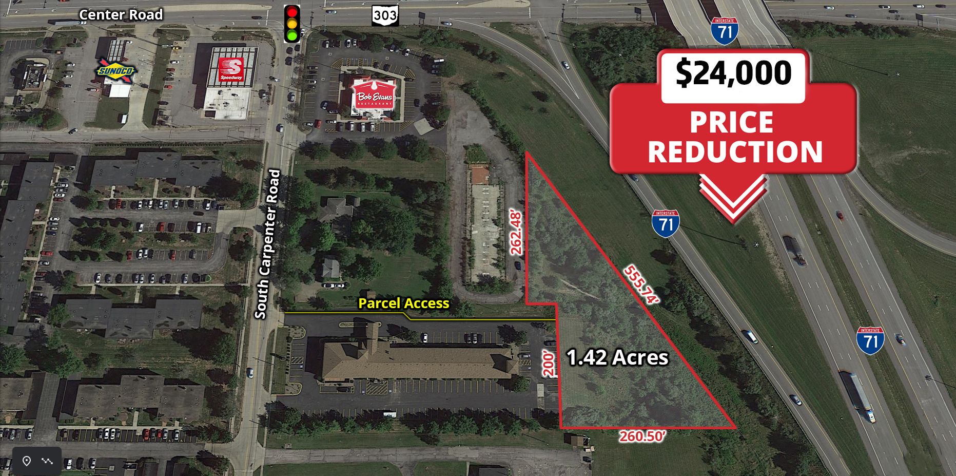 S Carpenter Road 1.42 AC, Brunswick, OH 44212