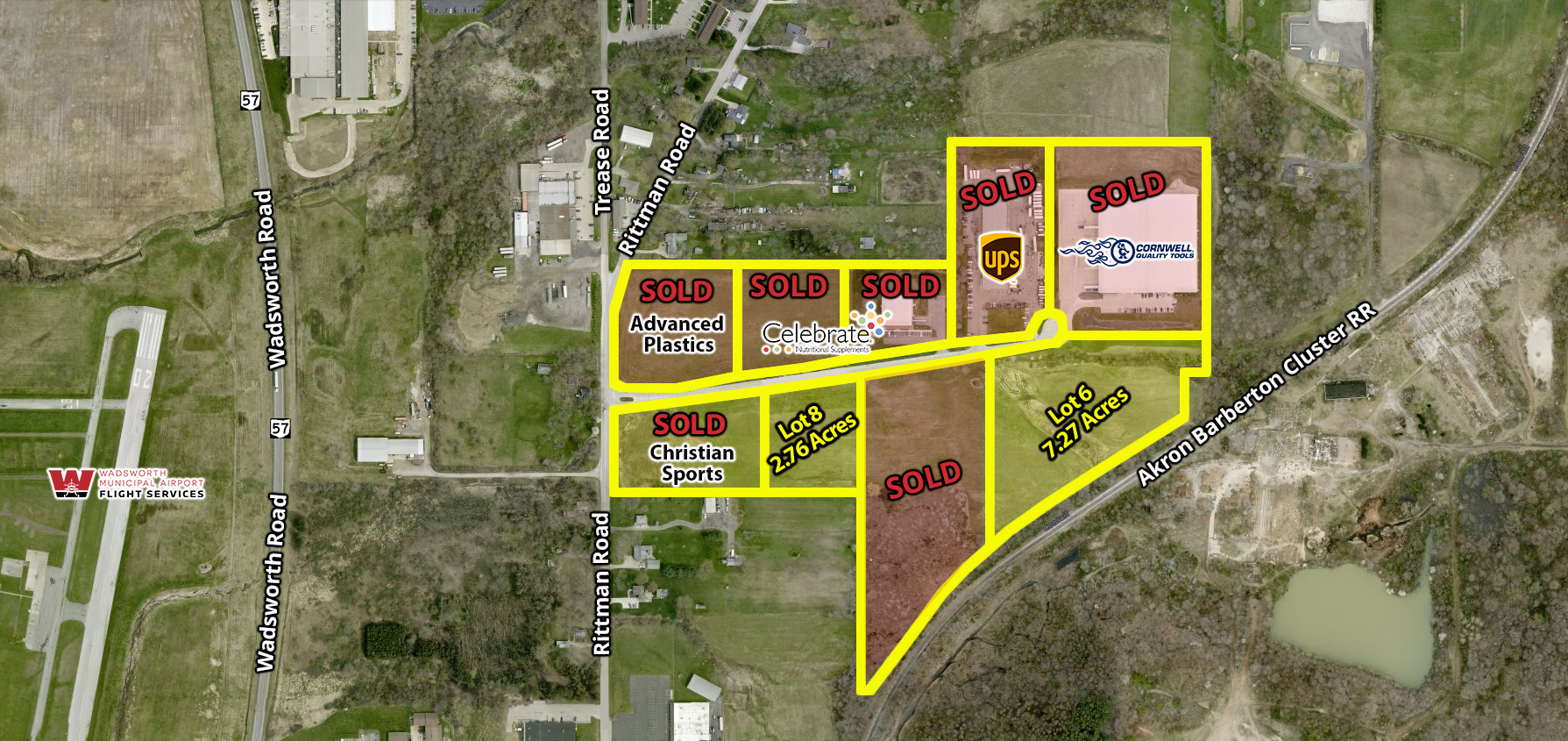 Vacant Industrial Lot in Wadsworth