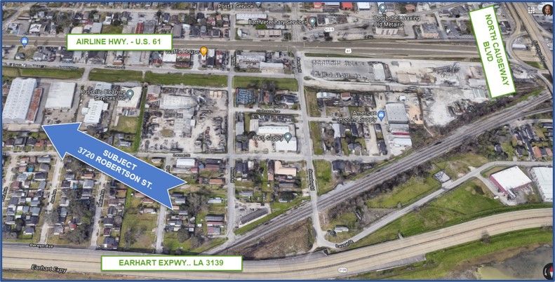 3720 Robertson St Warehouse, 3720 Robertson Street, Metairie, LA 70001