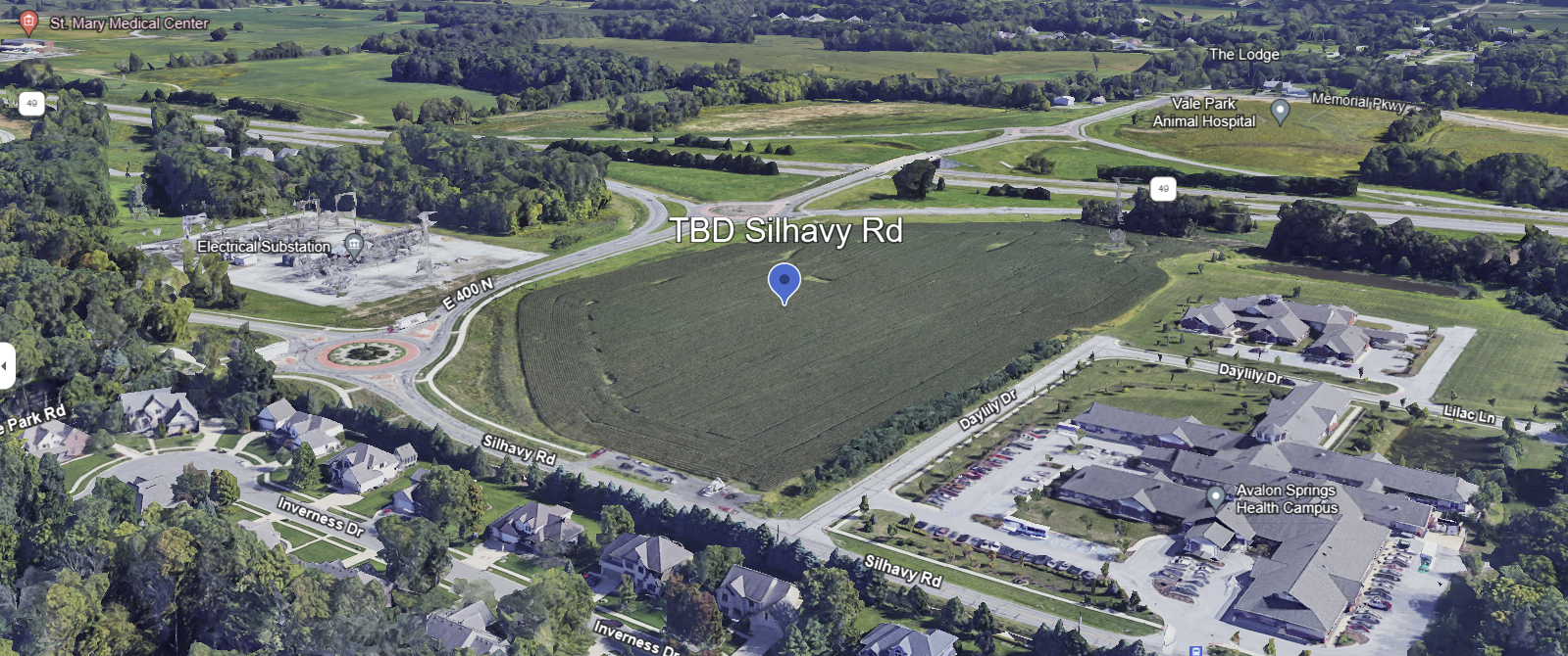8+ ACRE VALPARAISO GATEWAY PROPERTY, Silhavy Rd, Valparaiso IN 46383, Valparaiso, IN 46383