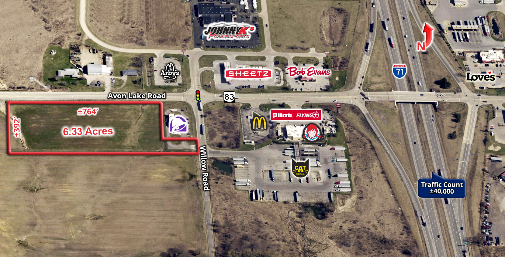 Multi-use Land In Commercial District Near I-71