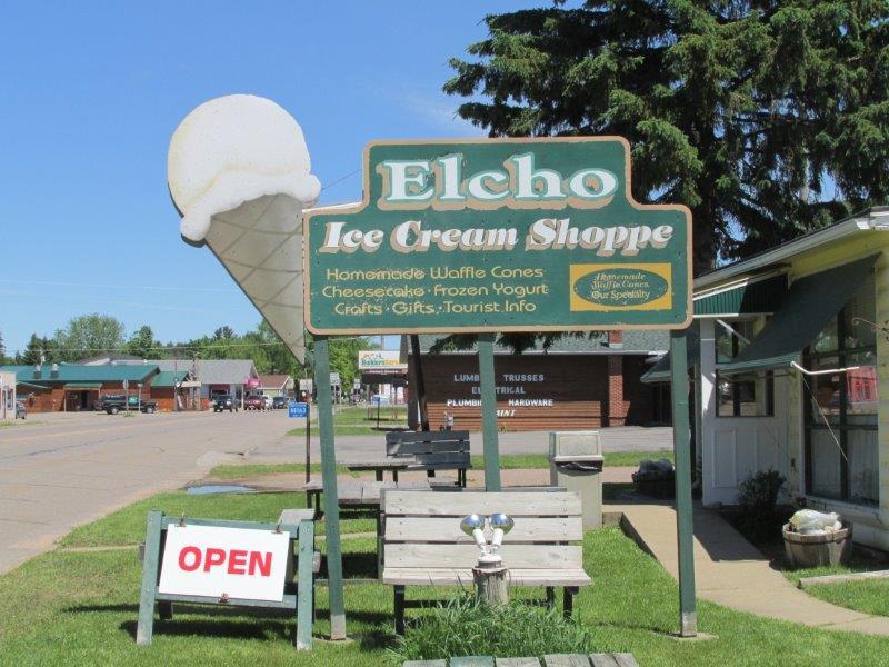 Elcho Ice Cream Shoppe, N11163 U.S. 45, Elcho, WI 54428