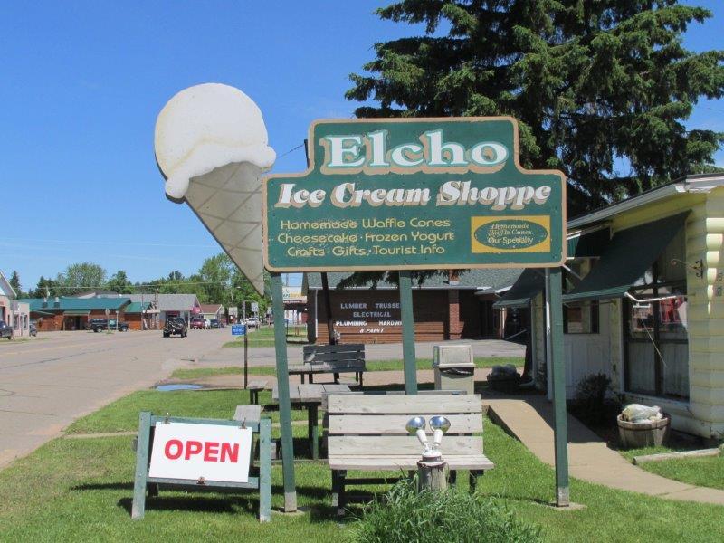 Elcho Ice Cream Shoppe, N11163 U.S. 45, Elcho, WI 54428