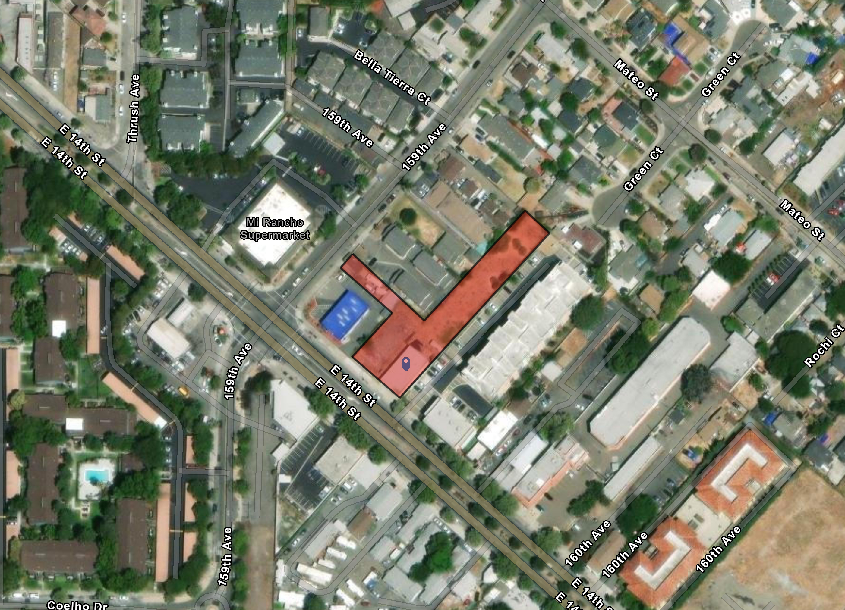 E 14th Street, 15910 East 14th Street, San Leandro, CA 94578
