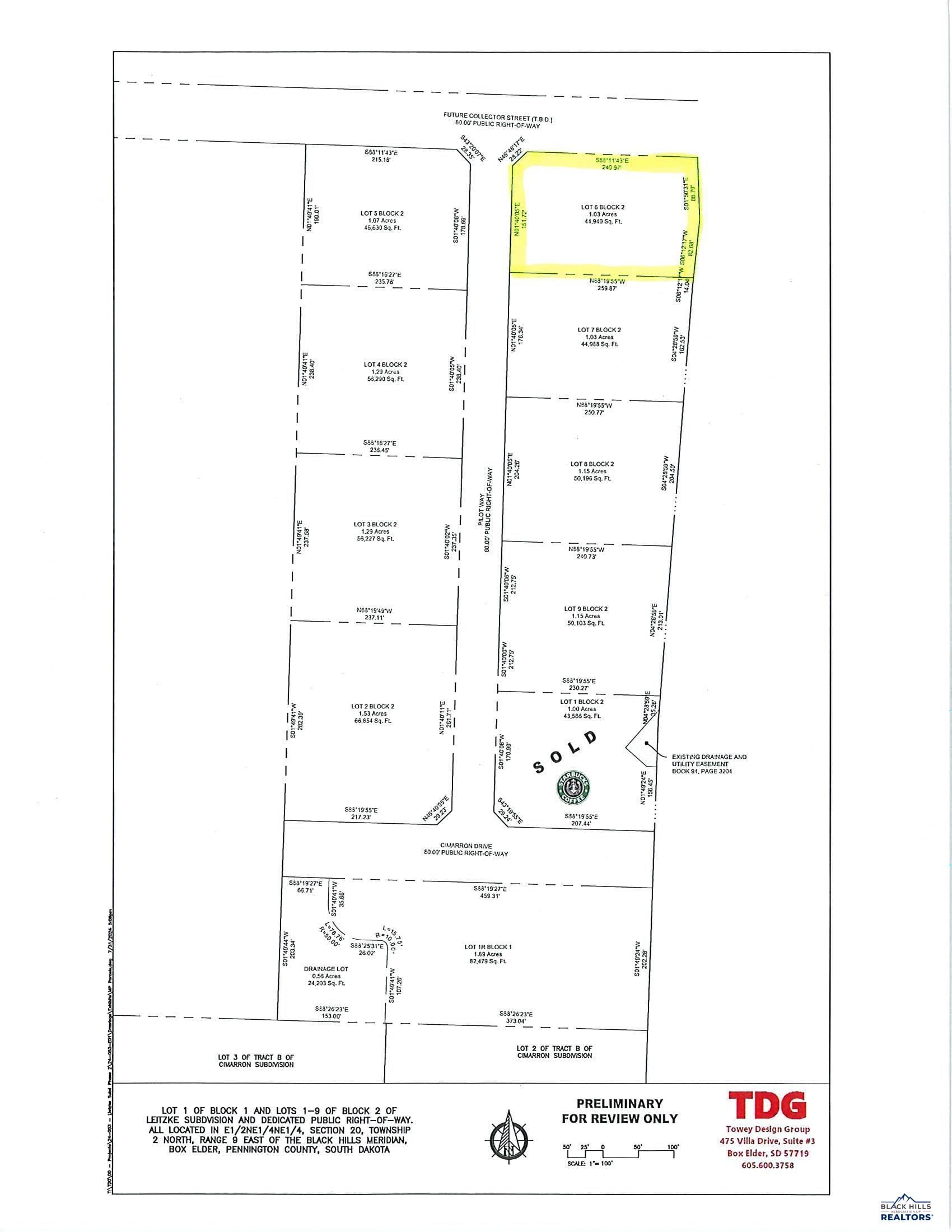 Lot 6 Pilot Way, Box Elder Sd, Box Elder, SD 57719