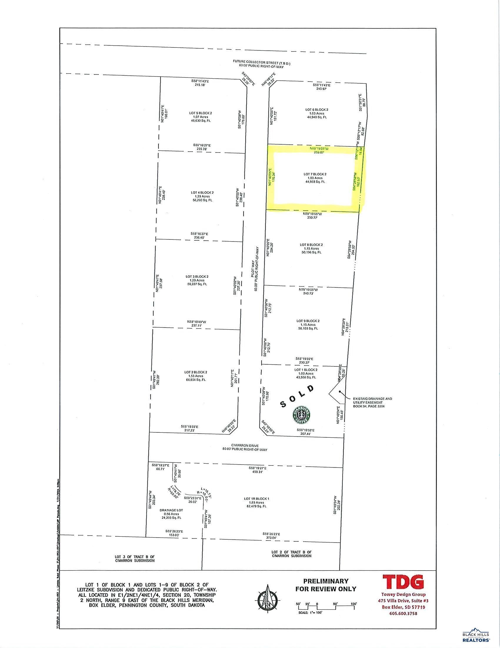 Lot 7 Pilot Way, Box Elder SD, Box Elder, SD 57719