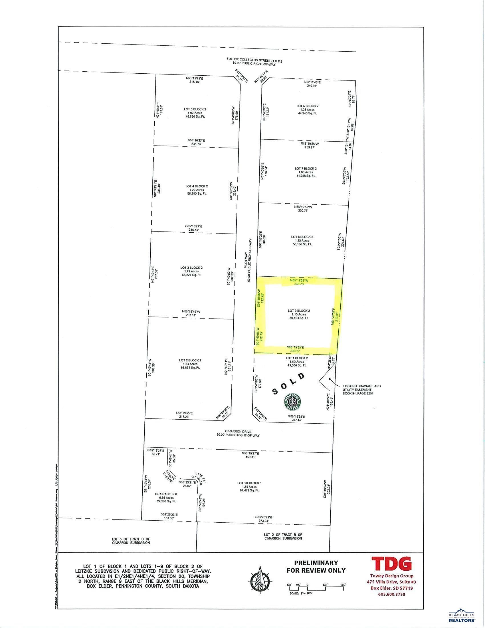 Lot 9 Pilot Way, Box Elder SD, Box Elder, SD 57719