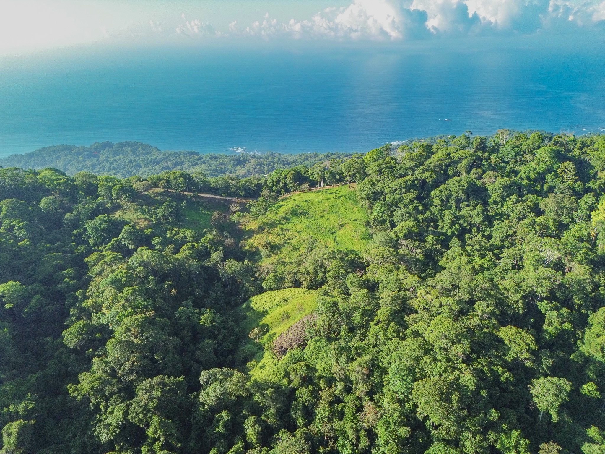 55 acre Escaleras Mountain Ocean view Development or Private Farm