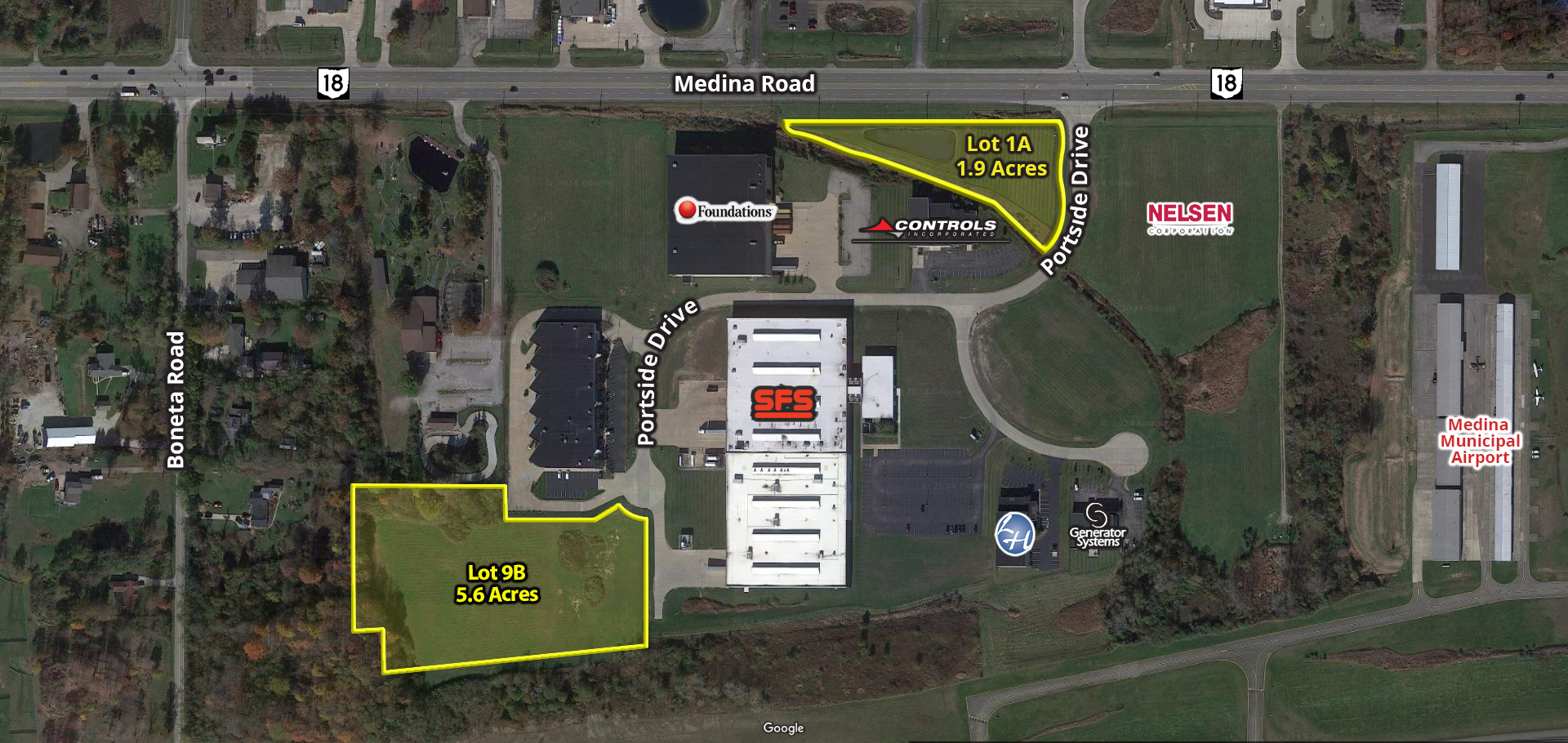 2 Vacant Industrial Lots in Sharon Township