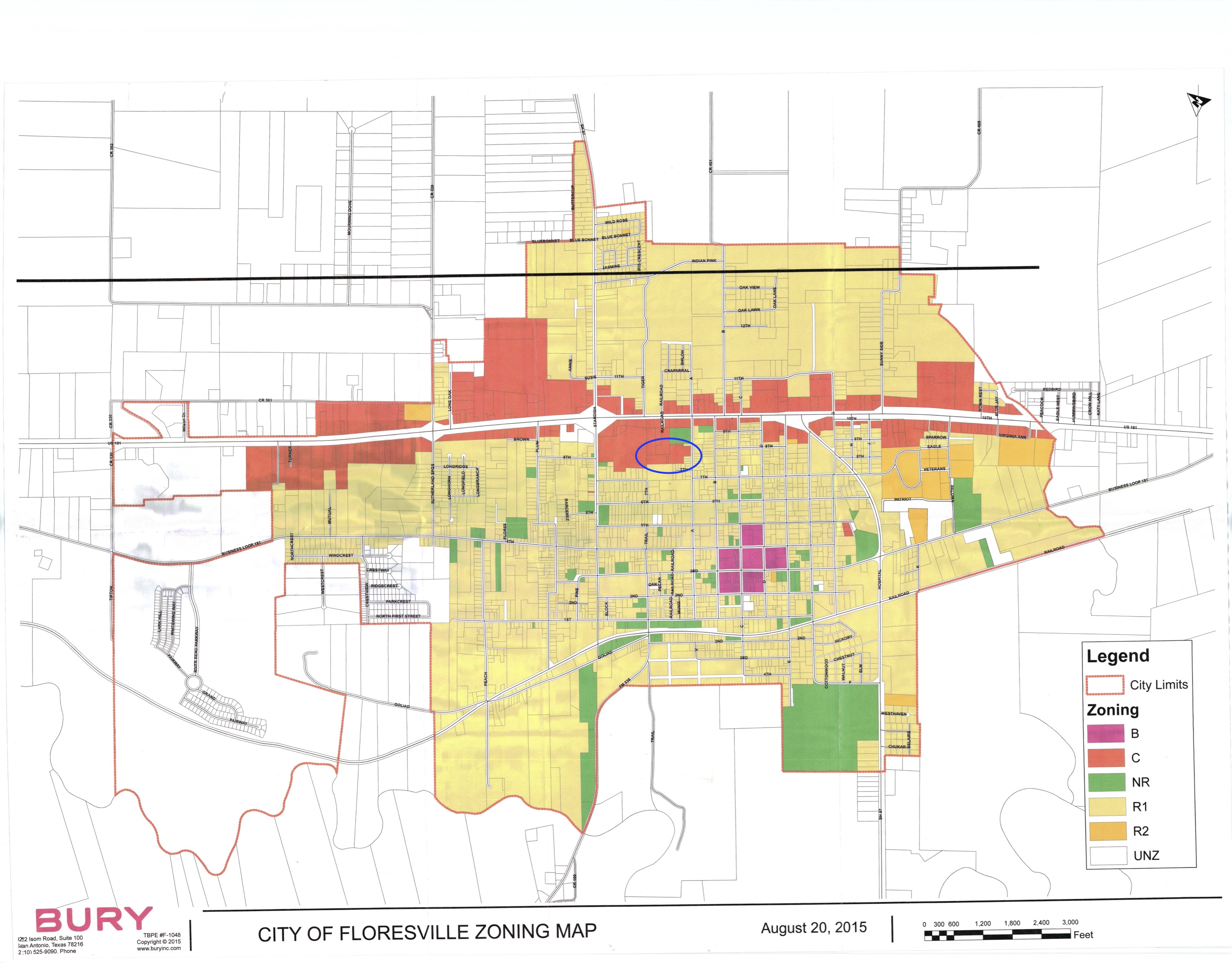 1521 A. St (5.58 +/- Acres), 1101-1199 7th Street, Floresville, TX 78114