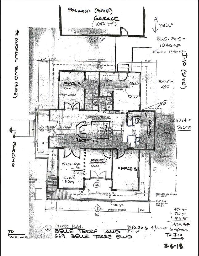 669 Belle Terre Blvd Newly Renovated Office, 669 Belle Terre Boulevard, LaPlace, LA 70068