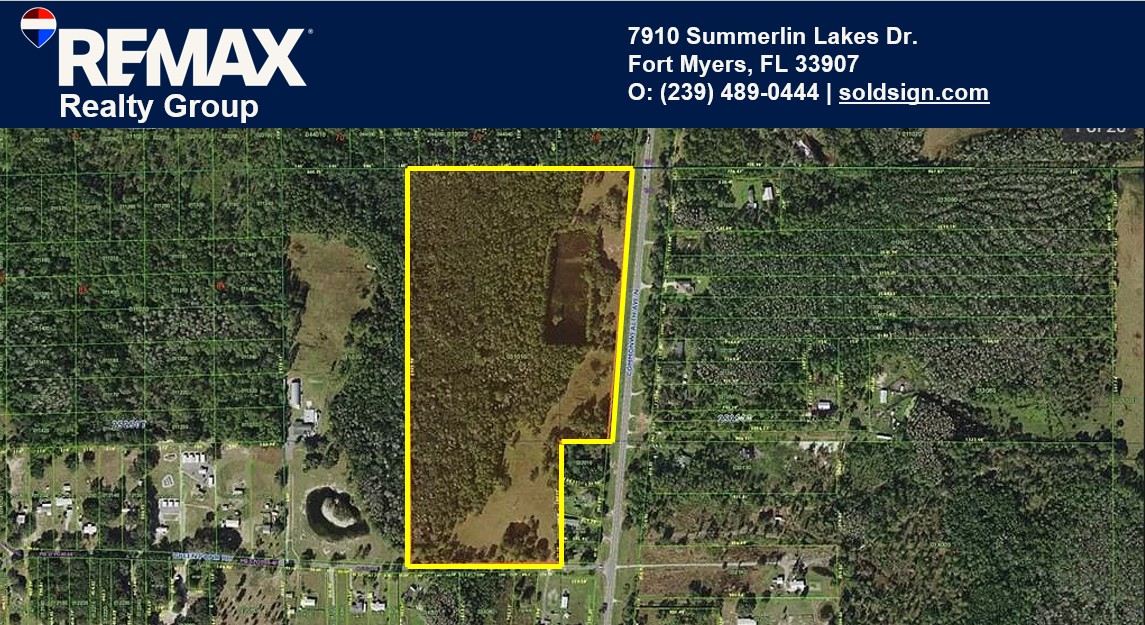 For Sale - 40.13 acres - Walking Trail & Lake, 18150 Commonwealth Avenue N., Polk City, FL 33868