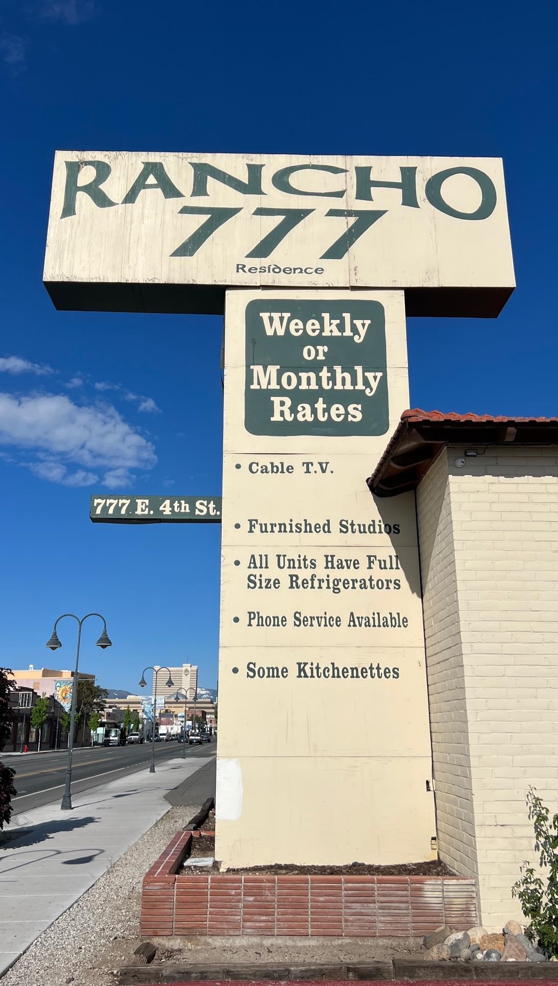 Rancho 777, 777 East 4th Street, Reno, NV 89512
