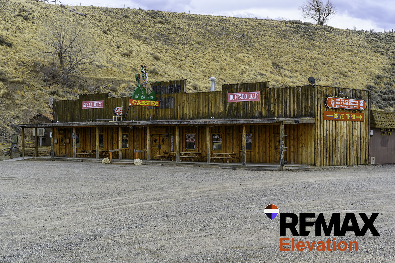 Iconic Commerical Building & Residential Home on 7 Acres, 214 Yellowstone Avenue, Cody, WY 82414