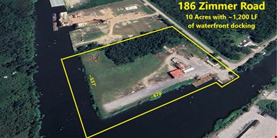 10 Acres of Waterfront Property in Gibson, LA
