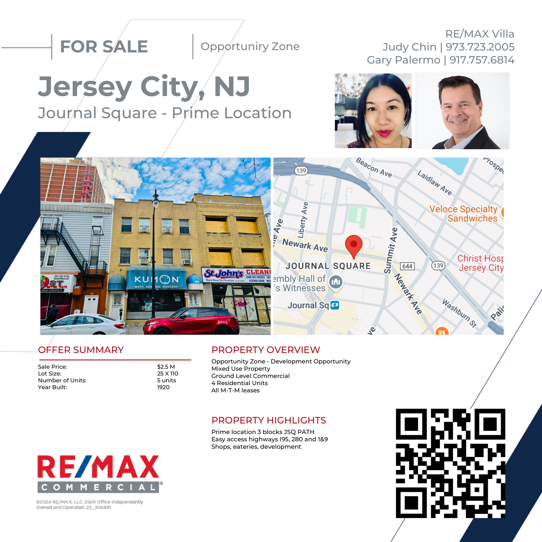 717 Newark Avenue, Jersey City, NJ 07306