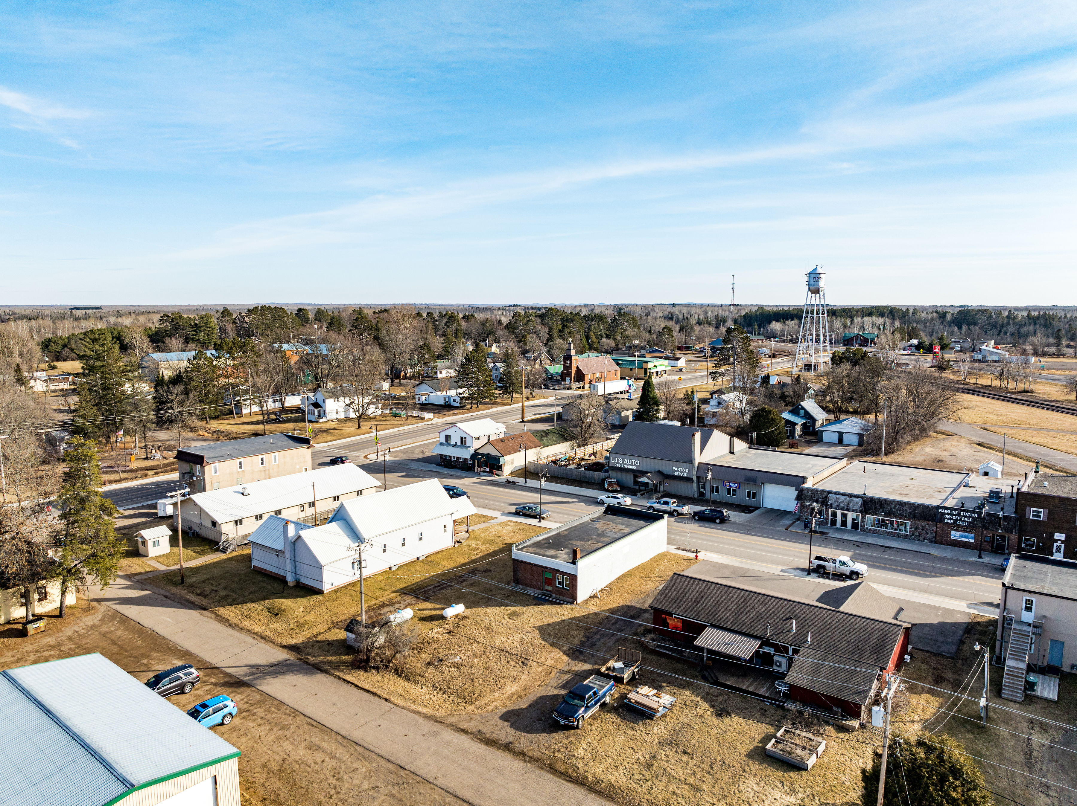 Solid Retail Location|113 W 7th Ave Floodwood, MN 55736, 113 West 7th Avenue, Floodwood, MN 55736