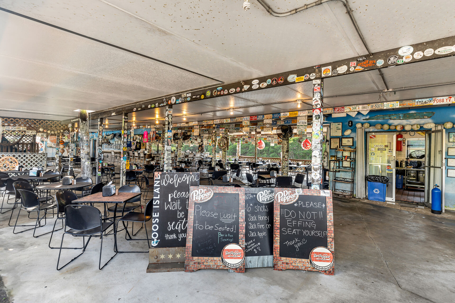World Famous Alabama Jacks Restaurant and Bar, 58000 Card Sound Road, Key Largo, FL 33037