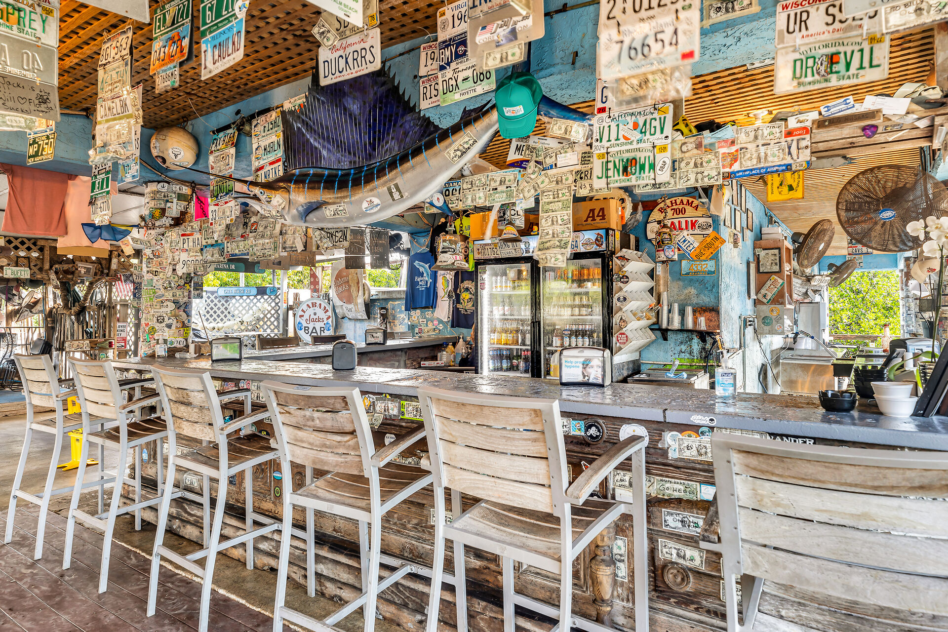 World Famous Alabama Jacks Restaurant and Bar, 58000 Card Sound Road, Key Largo, FL 33037