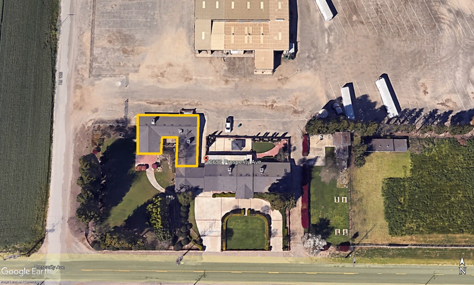 Rural Tulare Office Space for Lease, 12652 Prosperity Avenue, Tulare, CA 93274