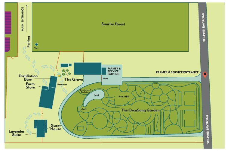 OrcaSong Farm, 280 Dolphin Bay Road, Eastsound, WA 98245