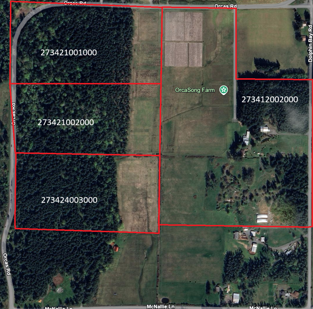 OrcaSong Farm, 280 Dolphin Bay Road, Eastsound, WA 98245