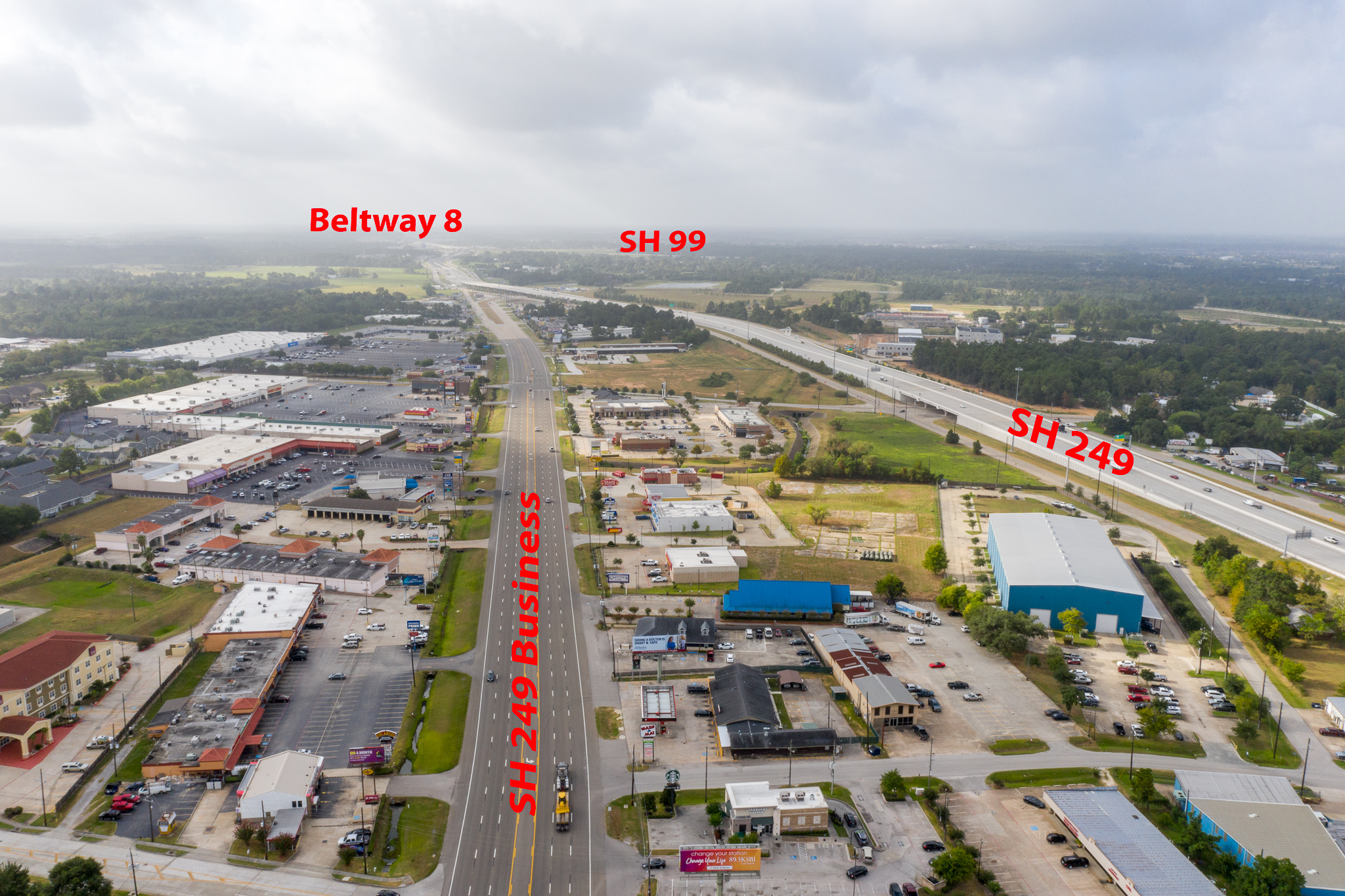 2nd GENERATION IN LINE SPACE AVAILABLE-SIGNALIZED HARD CORNER - MOVE IN READY, 28155 SH 249, Tomball , TX 77357
