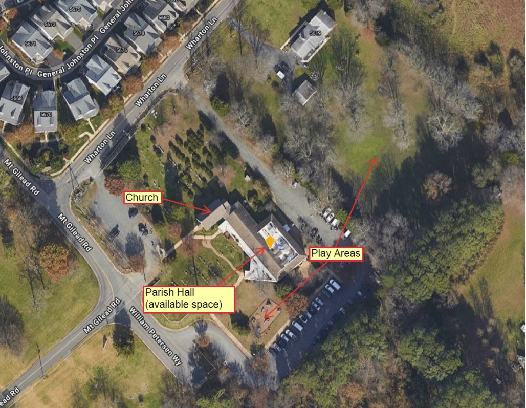 St. John's Episcopal Church, 5649 Mount Gilead Road, Centreville, VA 20120