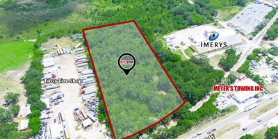 7.9 +/- Acre Industrial Development Land