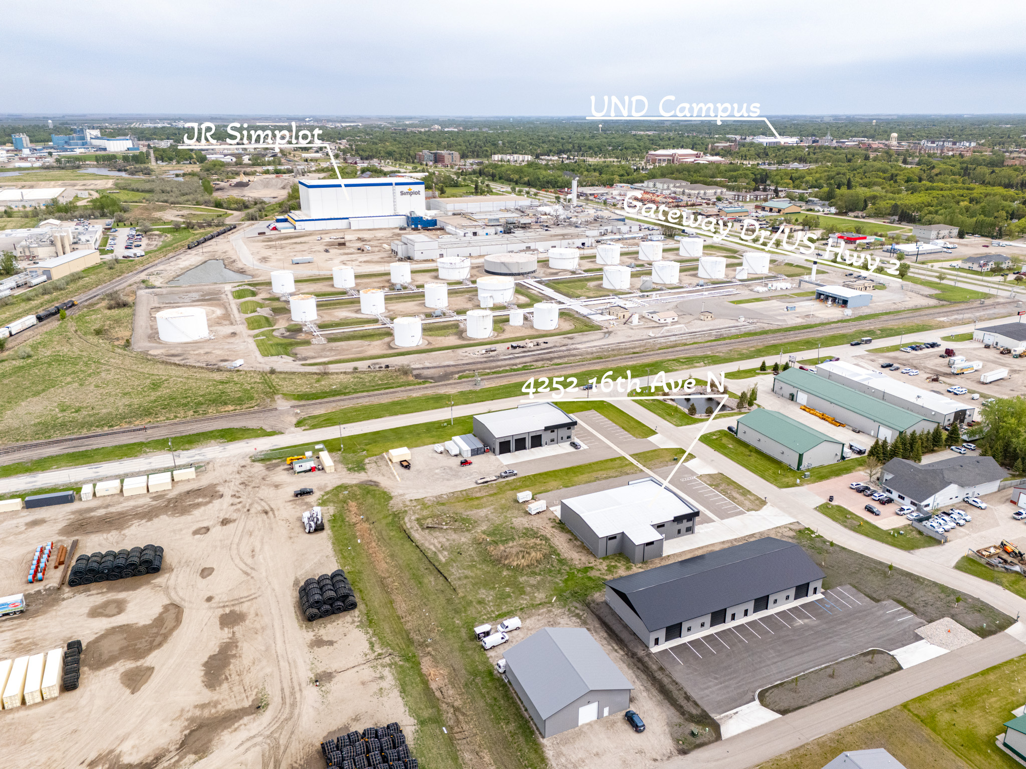2022 Commercial Shop For Sale, 4252 16th Avenue North, Grand Forks, ND 58203