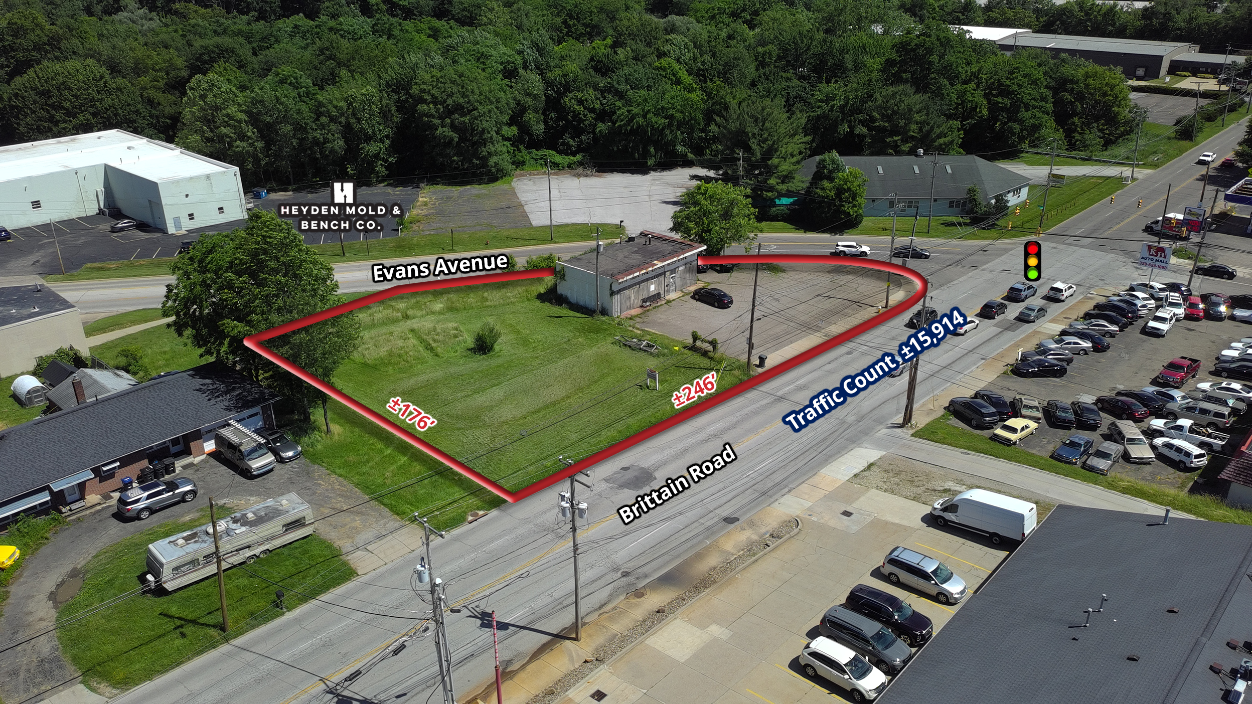 Redevelopment Opportunity at Traffic Light