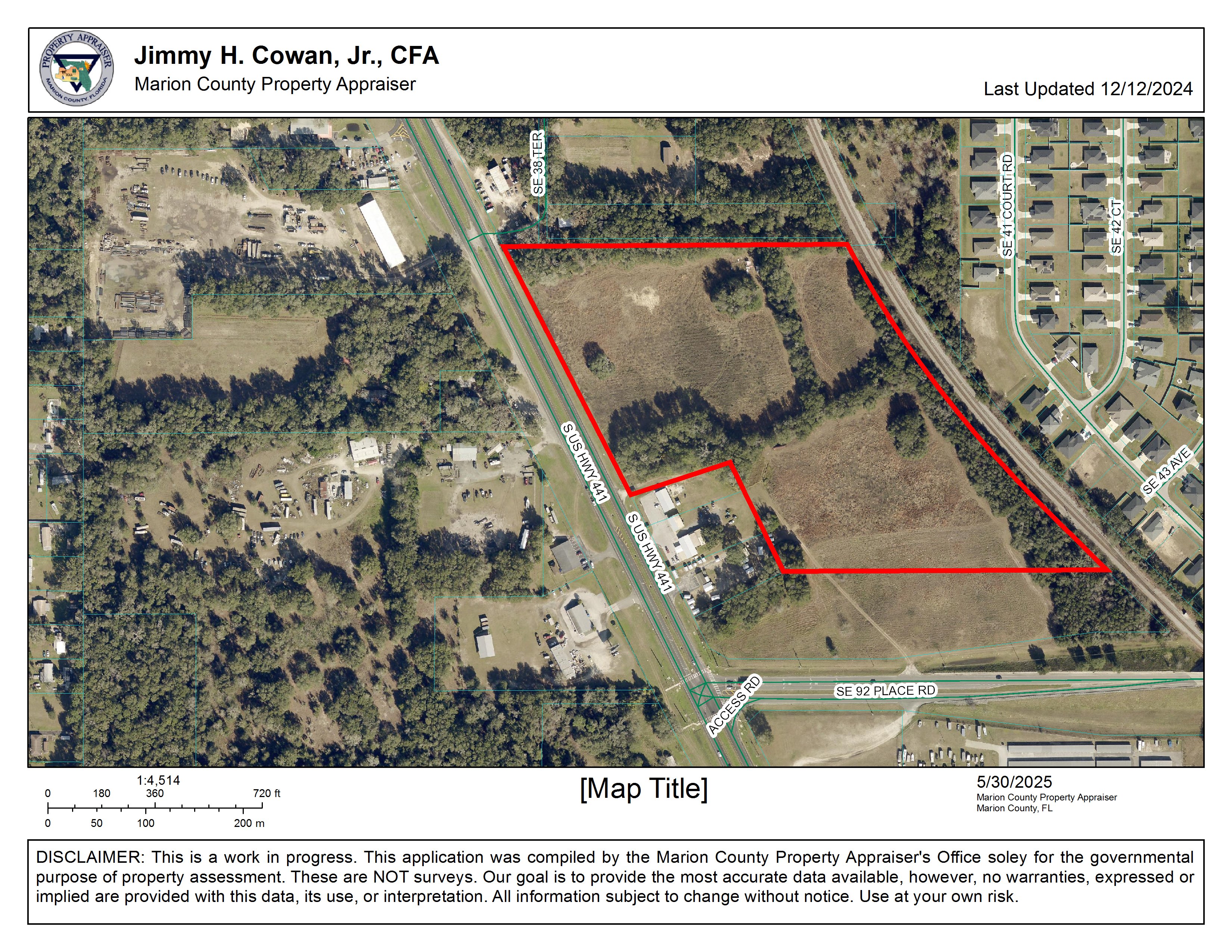 21.16 Acres on Hwy. 441, Ocala, FL. - Commercial District, Hwy. 441, Ocala, FL, Ocala, FL 34480